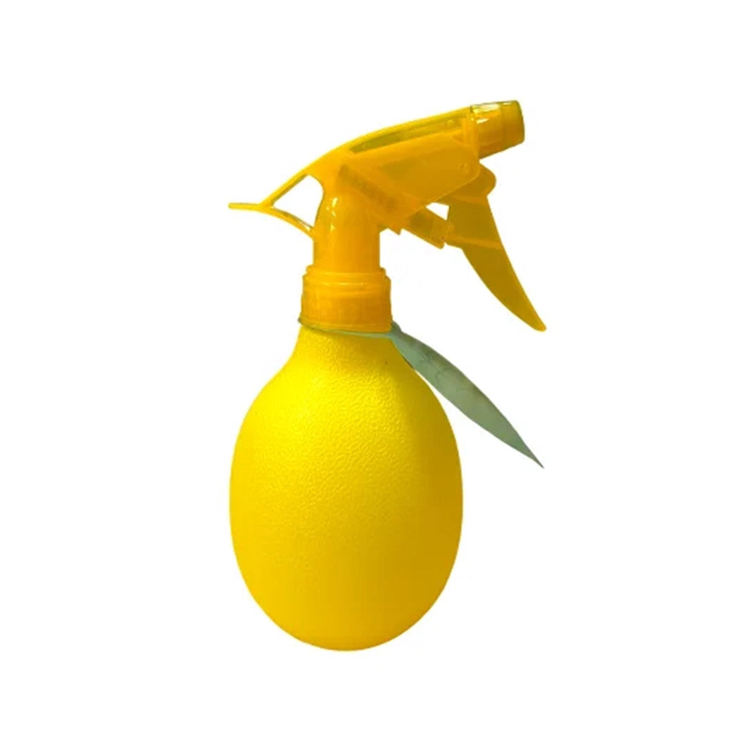Trade Shop - Spruzzatore Spruzzino D'acqua In Plastica Spray A Forma Di Limone Da 19 Cm Giallo -