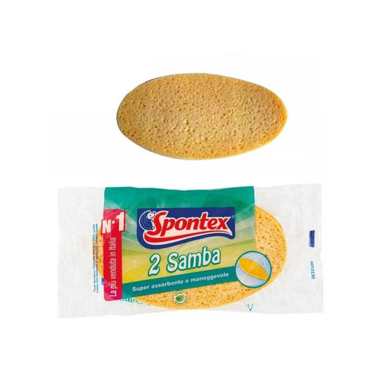 Spugna Cellulosa Ovale Samba pz 2 Spontex