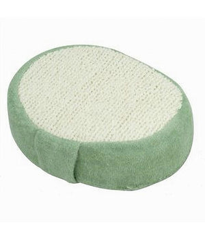 Spugna Da Doccia Bagno Esfoliante Scrub Pelle Corpo Ovale Con Fascia Verde 79656         