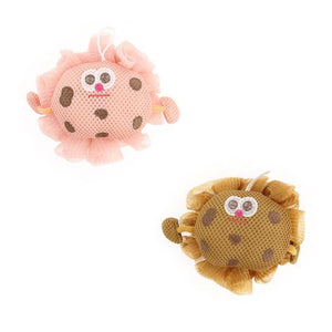 Trade Shop - Spugna Doccia Bagno Spugnetta A Rete Esfoliante Pelle Corpo Con Animaletto 10773         