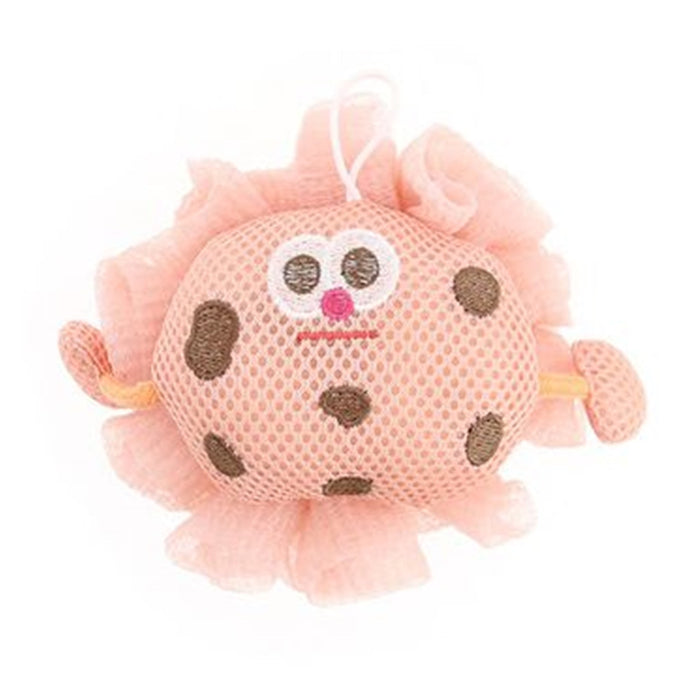 Trade Shop - Spugna Doccia Bagno Spugnetta A Rete Esfoliante Pelle Corpo Con Animaletto 10773         