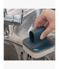 Spugna Magica Con Portaspugna Ecologica Pulisci Cancella Rimuovi Sporco Cucina         