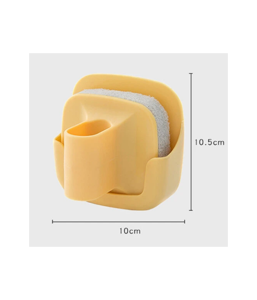 Spugna Magica Con Portaspugna Ecologica Pulisci Cancella Rimuovi Sporco Cucina         