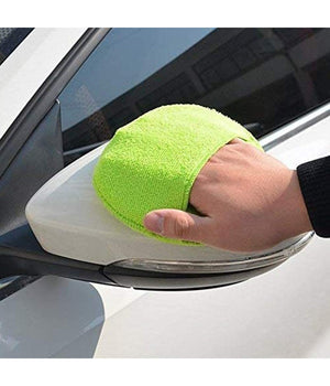 Spugna Per Lavaggio Auto Lucidatura Panno In Microfibra Cattura Polvere Vetri         