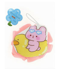 Spugna Retina Da Doccia Bagno Spugnetta A Rete Con Orso Papera Pelle Corpo 10748         