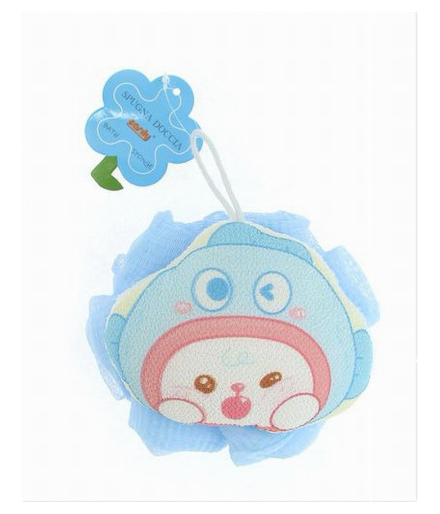 Spugna Retina Doccia Bagno Spugnetta A Rete Fantasia 2 Colori Pelle Corpo 10747         