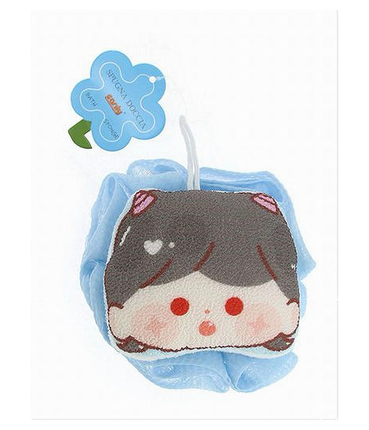 Spugna Retina Per Doccia Bagno Spugnetta A Rete Angelo Diavolo Pelle Corpo 10749         