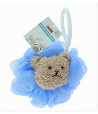 Spugna Retina Per Doccia Da Bagno Spugnetta A Rete Con Orsetto Pelle Corpo 10686         