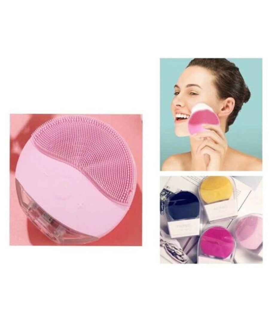 Spugna Spugnetta Per Crema Viso Con Dosatore Cura Corpo Donna Pulizia Scrab         