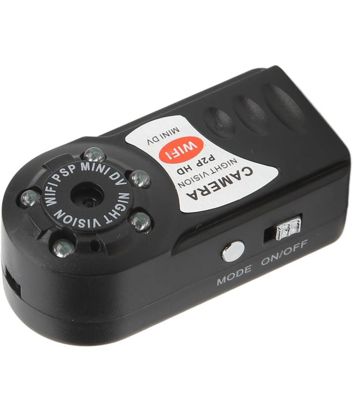 Spy Cam Q7 Hd Wifi Spia Microspia Microcamera Mini Dv Usb Foto Video Android Ios         