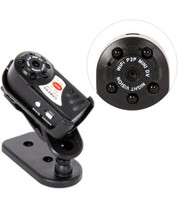 Spy Cam Q7 Hd Wifi Spia Microspia Microcamera Mini Dv Usb Foto Video Android Ios         