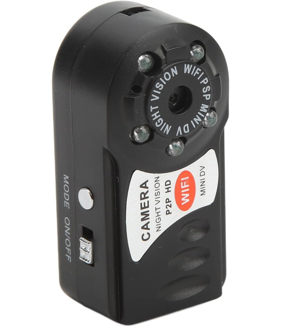 Spy Cam Q7 Hd Wifi Spia Microspia Microcamera Mini Dv Usb Foto Video Android Ios         