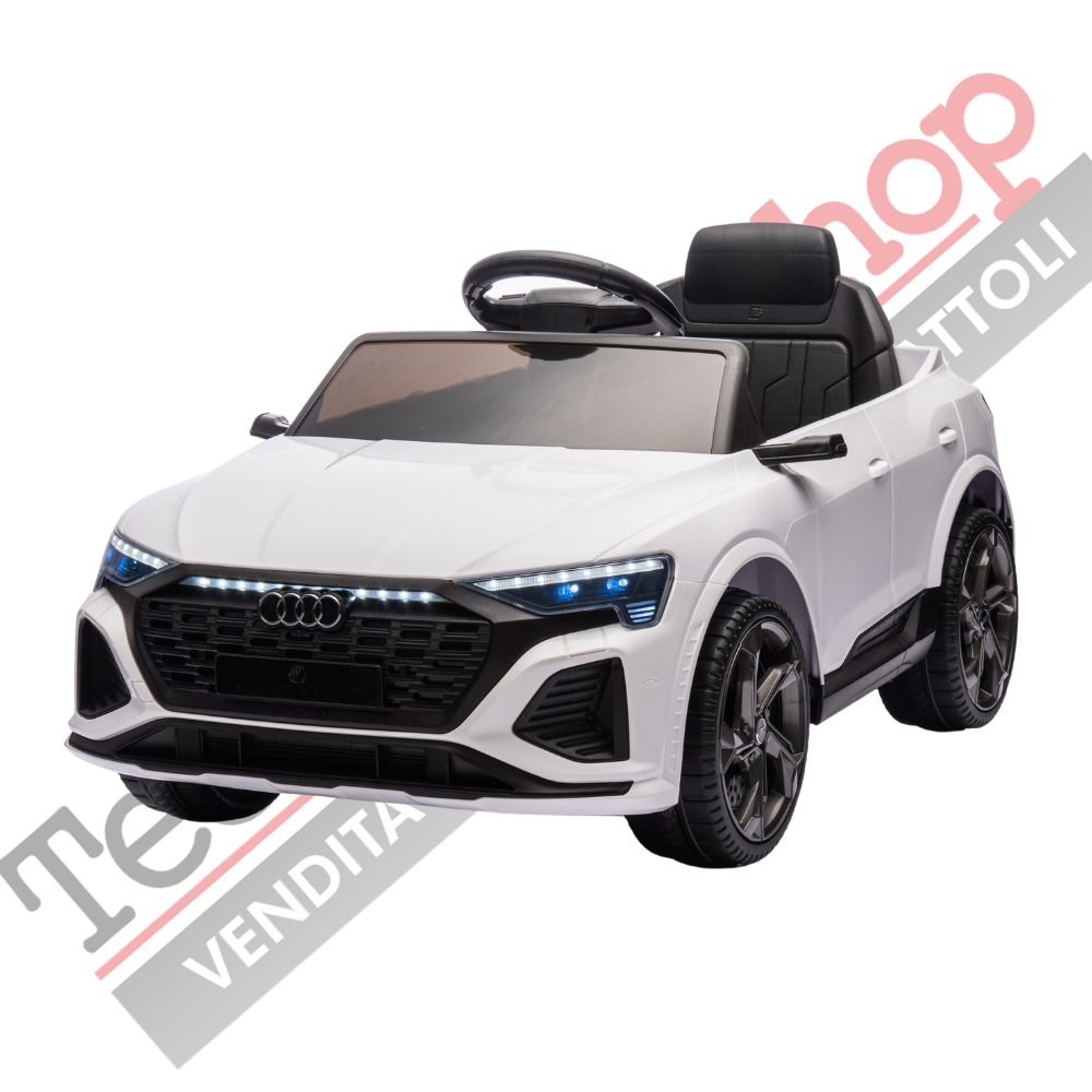 Auto Elettrica per Bambini Audi Q8 12V-Bianco