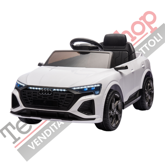 Auto Elettrica per Bambini Audi Q8 12V-Bianco