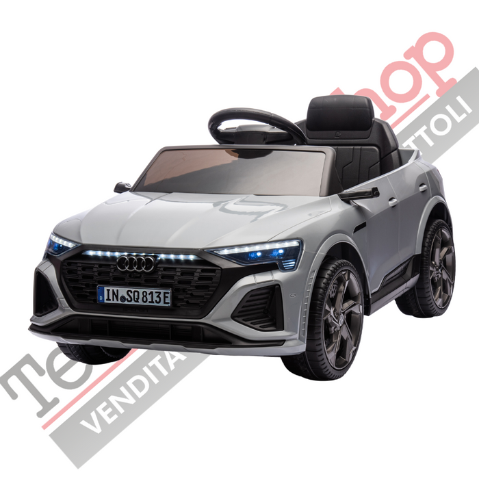 Auto Elettrica per Bambini Audi Q8 12V-Grigio