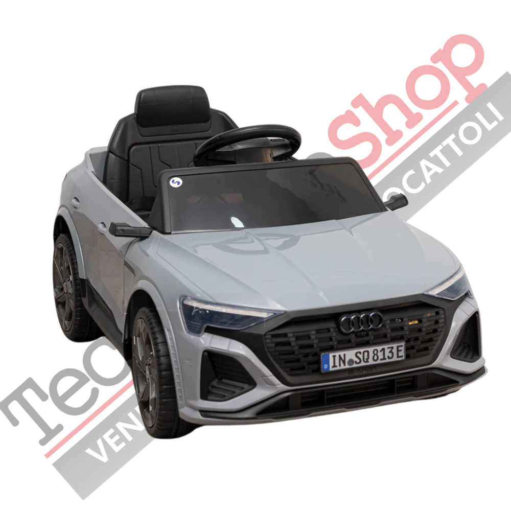 Auto Elettrica per Bambini Audi Q8 12V-Grigio