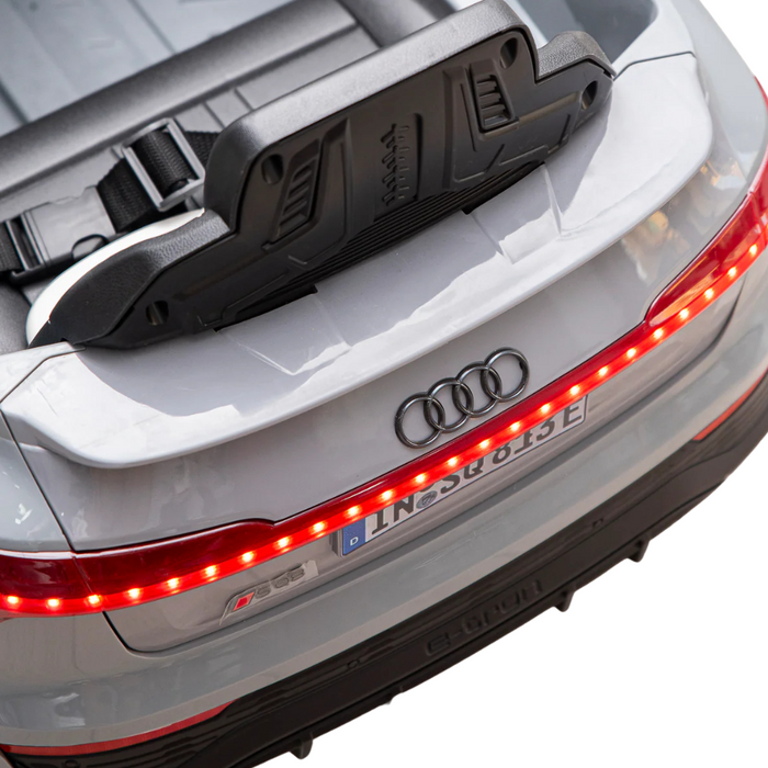 Auto Elettrica per Bambini Audi Q8 12V-Grigio
