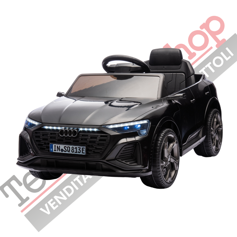 Auto Elettrica per Bambini Audi Q8 12V-Nero