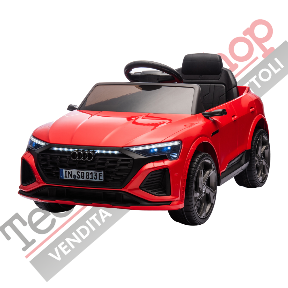 Auto Elettrica per Bambini Audi Q8 12V-Rosso