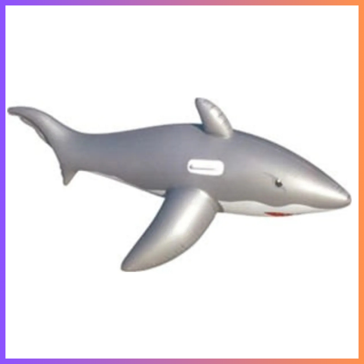 Squalo gonfiabili per bambini gonfiabile piscina giochi mare salvagente estate