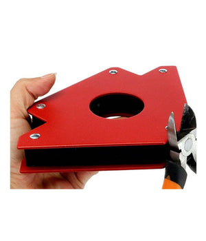 Squadra Magnetica Magnete Per Saldatura Saldatrice 45° 90° 135° 75 Lb 33 Kg         