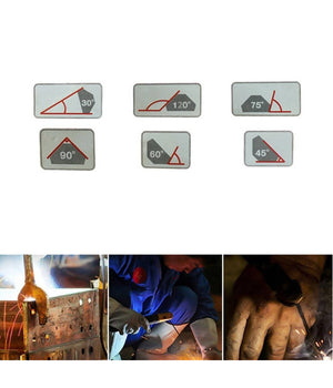 Squadra Magnetica Magnete Saldatura 30° 45° 60° 75° 90° 120° 75lb 33kg Esagonale         