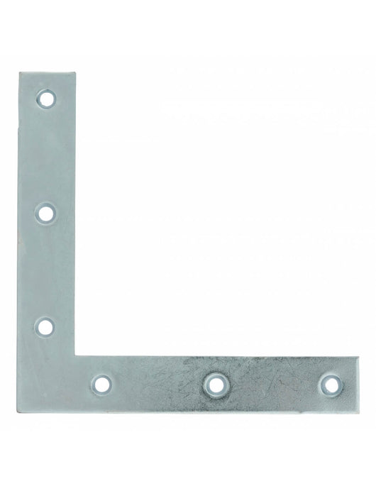 Piastra squadra angolare 120x120x20mm, acciaio zincato - THIRARD