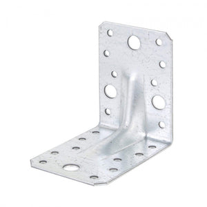 Squadretta di giunzione angolare rinforzata, scegli se  100x100x90x3mm