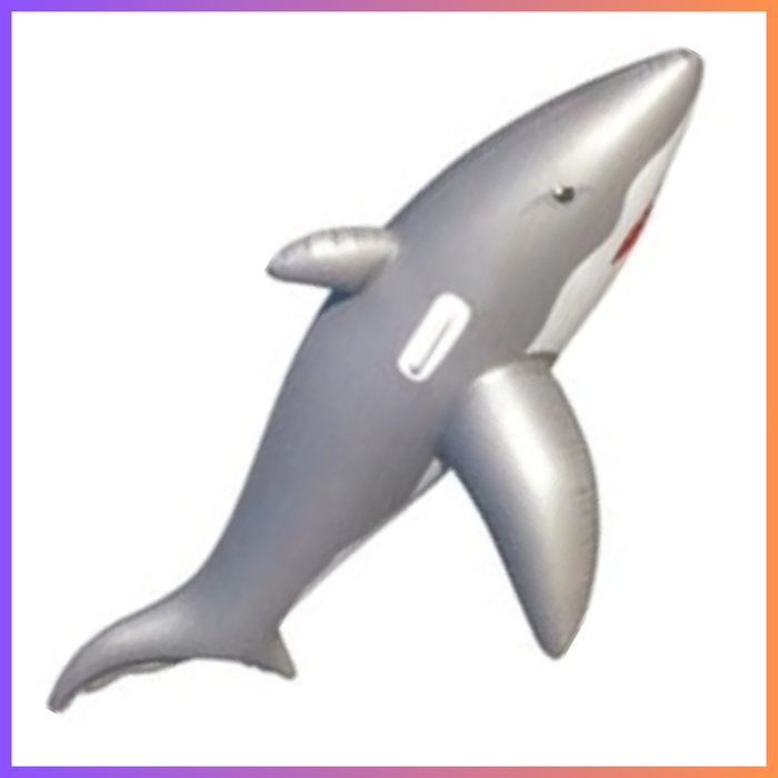 Squalo gonfiabili per bambini gonfiabile piscina giochi mare salvagente estate