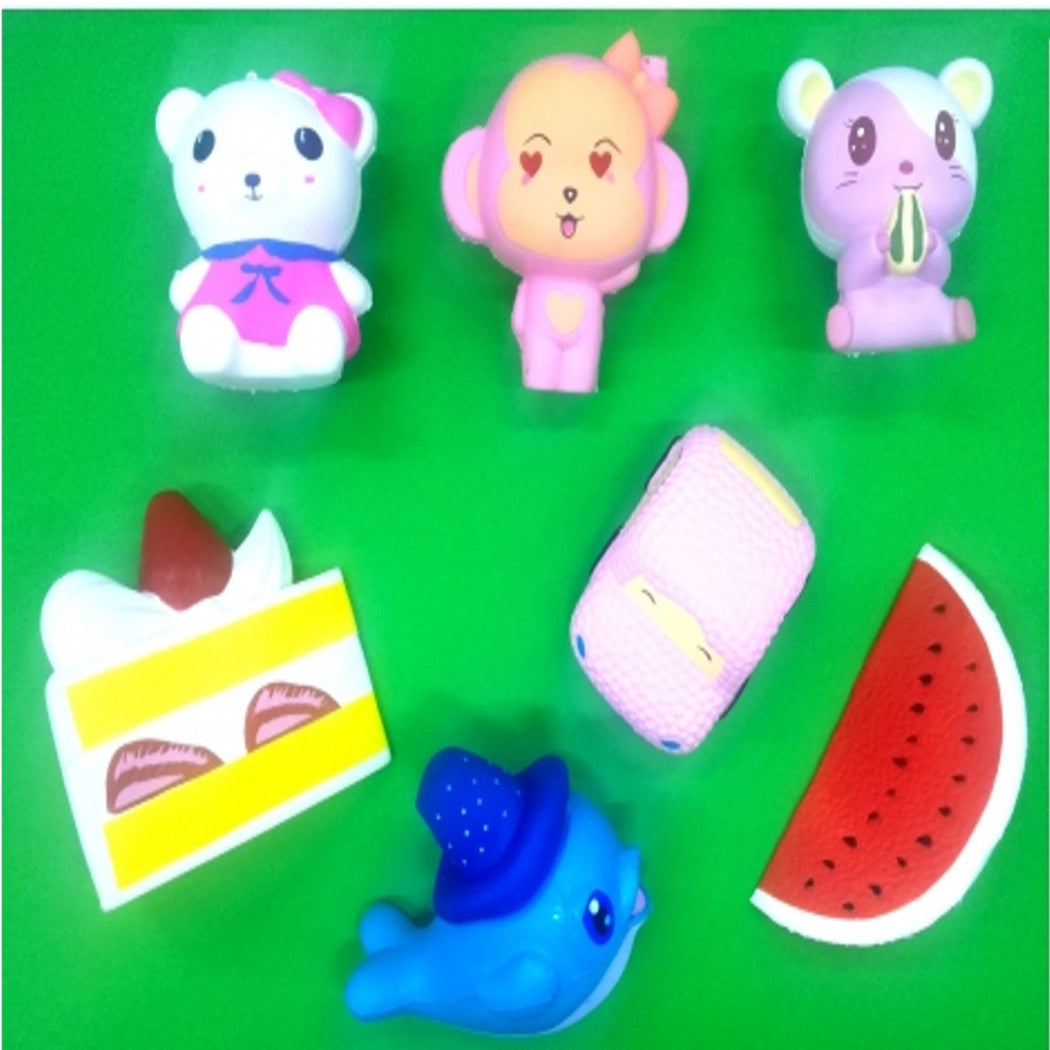 Trade Shop - Squishy Squeeze Animali Dolci Frutta Morbido Fragranza Profumo Profumato Stress -