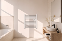 Scaldasalviette elettrico senza liquidi Bestherm Hestia 300W, H.62 x L.54 cm