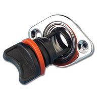 Ombrinale tappo scarico in ottone cromato e nylon mm 18