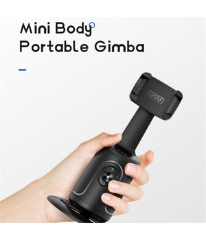 Stabilizzatore 360° Gimbal Per Video Live Con Rilevamento Volto Automatico         