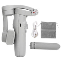 Trade Shop - Stabilizzatore Portatile A 3 Assi Per Smartphone Resistente M1 Pieghevole Per Casa Viaggi -