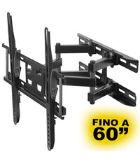 Staffa Braccio Porta Tv Da 20 A 60 Pollici Supporto A Parete Per Televisore Move         