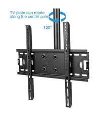 Staffa Porta Tv Monitor Da 37" A 55" Supporto Parete Soffitto 360° Fino 50kg         