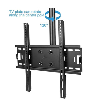 Staffa Porta Tv Monitor Da 37" A 55" Supporto Parete Soffitto 360° Fino 50kg         