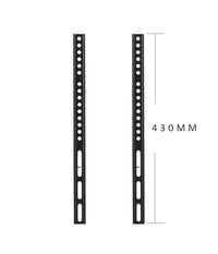 Staffa Porta Tv Monitor Da 37" A 55" Supporto Parete Soffitto 360° Fino 50kg         