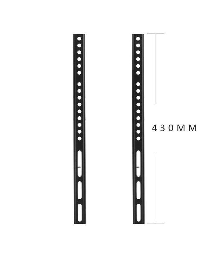 Staffa Porta Tv Monitor Da 37" A 55" Supporto Parete Soffitto 360° Fino 50kg         