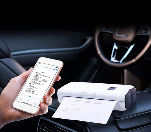 Stampante A4 Termica Portatile Wireless Ricaricabile USB Bluetooth Multifunzione Casa Ufficio Q-A4BT - ZENCOCCO