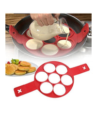 Stampo In Silicone Per Pancakes Cucina Frittelle Antiaderente Padella Omelette         