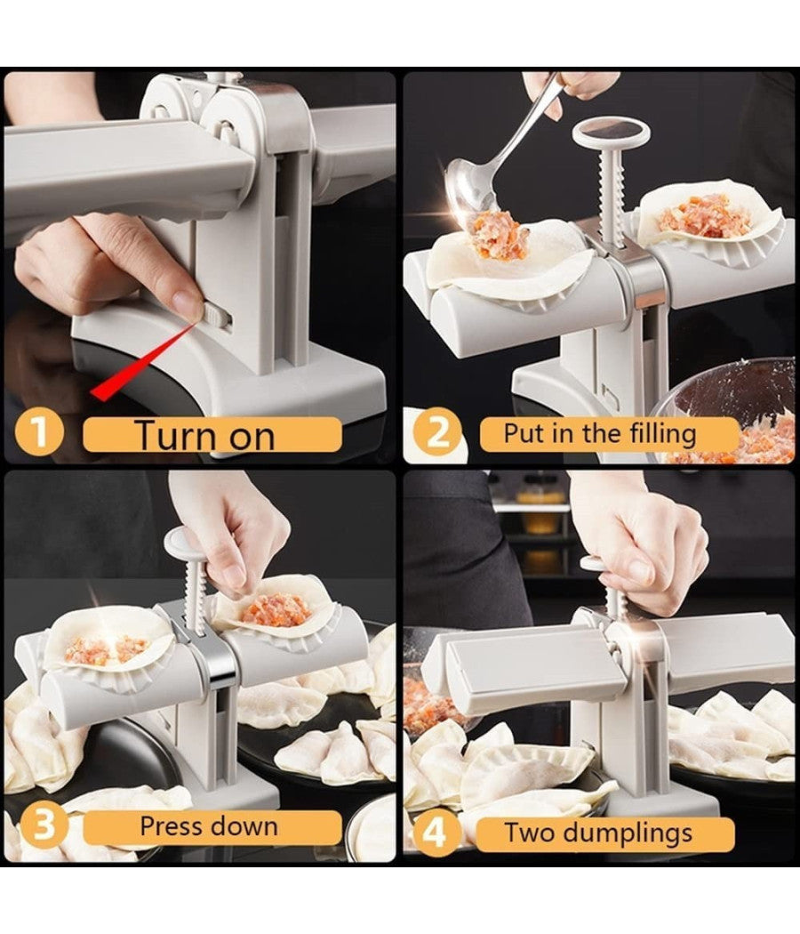 Stampo Per Ravioli Automatica Gnocchi Panzerotti Pierogi Dumpling Pasticceria         