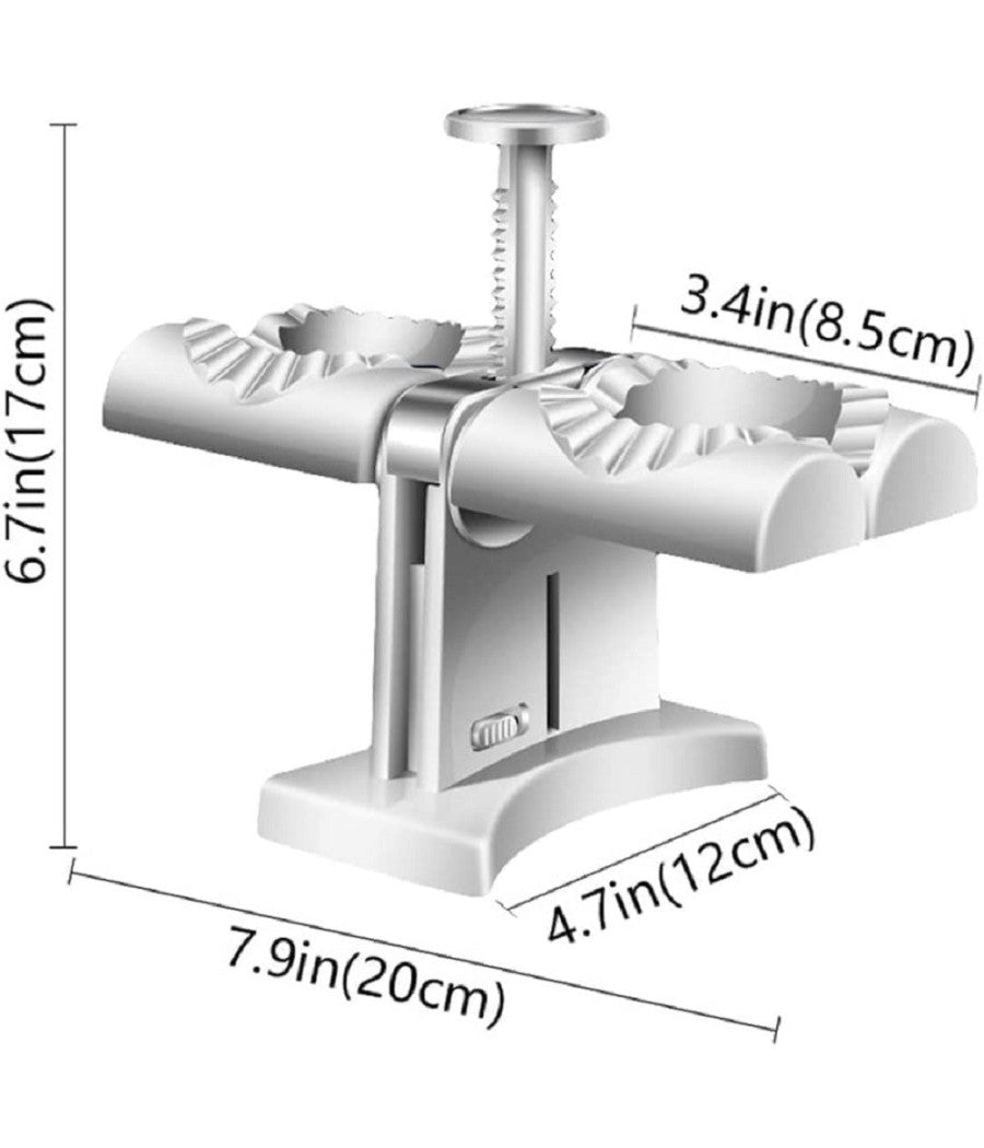 Stampo Per Ravioli Automatica Gnocchi Panzerotti Pierogi Dumpling Pasticceria         