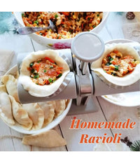 Stampo Per Ravioli Automatica Gnocchi Panzerotti Pierogi Dumpling Pasticceria         