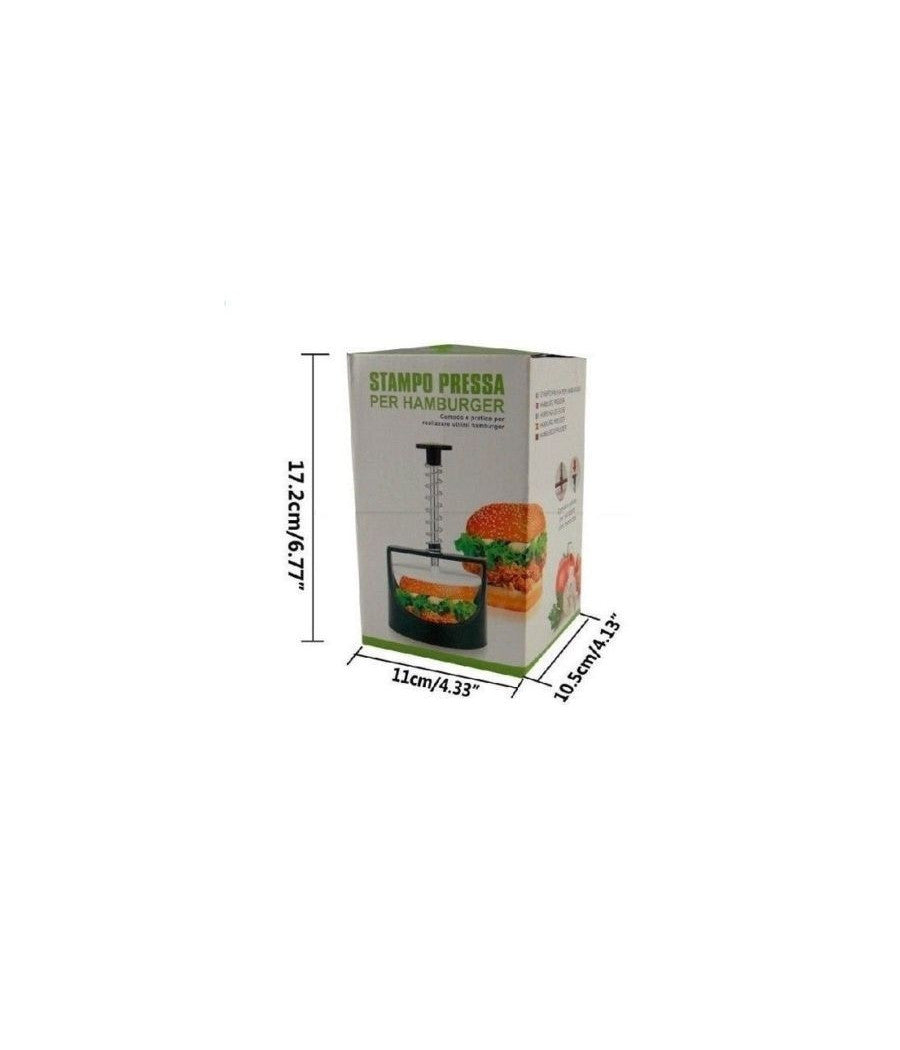 Stampo Pressa Panino Per Hamburger Gadget Cucina Crea Panini Formina Utensile         
