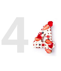 Stampo Torte Dolci A Forma Di Numero 4 10 Pollici Strumento Taglio Stencil 55523         