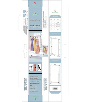 Stand Appendiabiti Attaccapanni Allungabile Appendi Abiti Negozio Casa Yf0119         