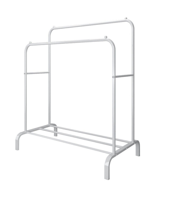 Stand Appendiabiti Da Terra Attaccapanni Abiti 150 X 110 X 57mm Doppio Tw608         