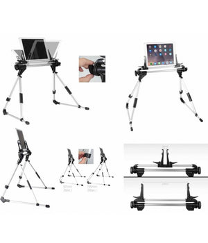 Stand Supporto Multiuso Regolabile Tavolo Letto Scrivania Ipad Tablet Andorid Pc         