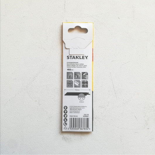 Stanley lama da 152mm per taglio legno per gattuccio - 2pz